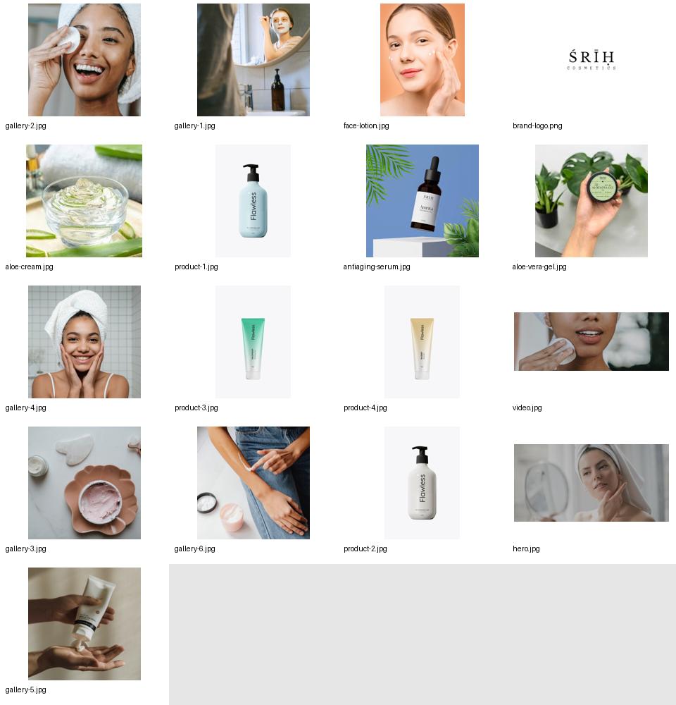 Srih Cosmetics contact and skincare